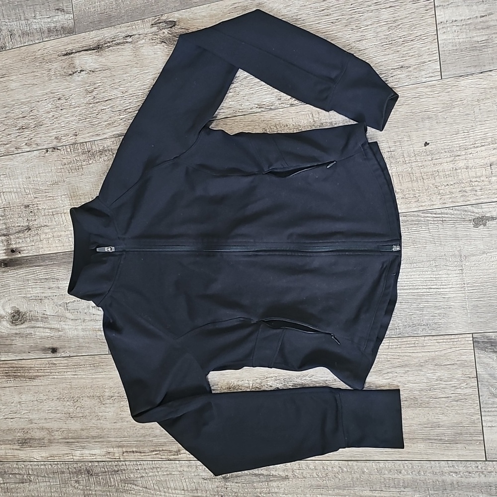 Jockey Black Casual Full Zip Jacket